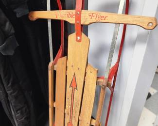 Vintage Flexible Flyer Snow Sled