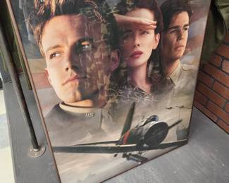Framed Pearl Harbor Poster