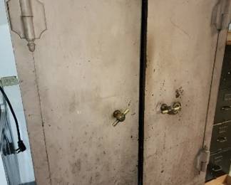 Antique Bank Safe (Two of these are available)