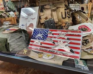 Assortment of Military Surplus Items
