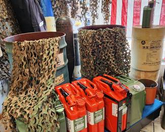 Military Style Steel Jerry Cans