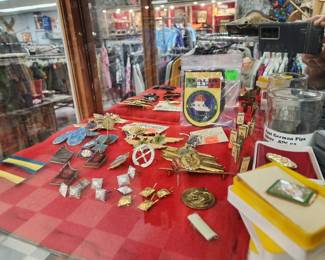 Assortment of Military Insignia