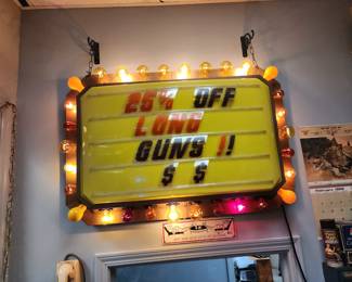 Flashing Light Up Sign as seen in Stranger Things Season 4.  Super Nice Sign!