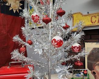  Vintage Silver Mini Christmas Tree