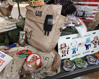 Assortment of Military Surplus Items
