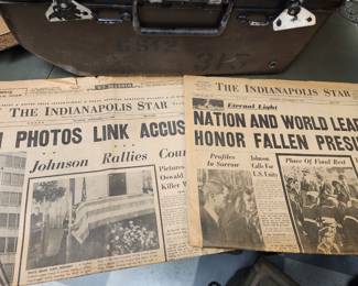 Vintage Newspaper from 1960's