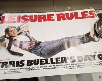 Ferris Bueller's Day Off Poster Leisure Rules