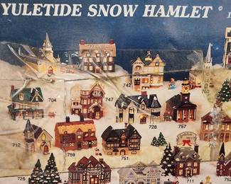 Yuletide Snow Hamlet