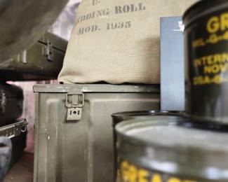 Assortment of Military Surplus Items