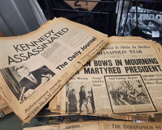 Vintage Newspaper from 1960's 