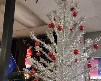  Vintage Silver Mini Christmas Tree