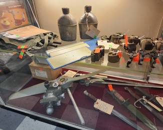 Assortment of Military Surplus Items