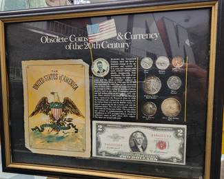 Obsolete Coins Decor