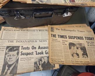 Vintage Newspaper from 1960's