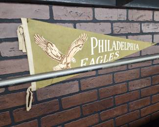 Vintage Philidelphia Eagles Flag