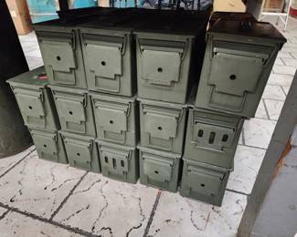 U.S. Military Surplus Waterproof M2A1 .50 Caliber Ammo Can
