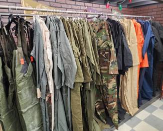 Assortment of Military Surplus Items