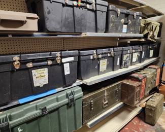 Military Supply Crates