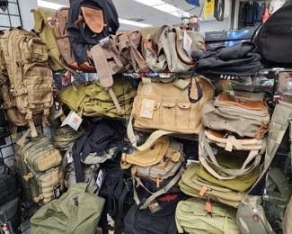 Military Style Back Packs
