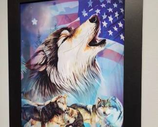Wolves Framed Poster