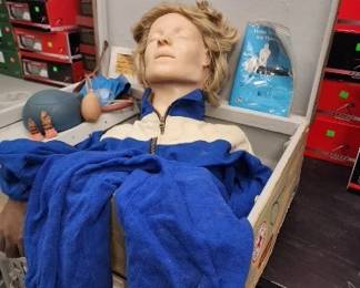 The American National Red Cross Vintage CPR Manikin