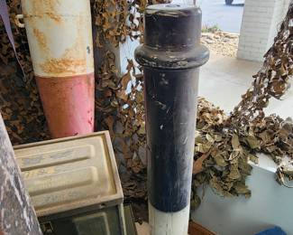 .70 cal inert dummy round missing top 41" tall