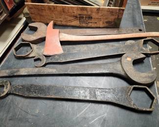 Vintage Large Wrench Tools