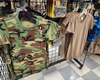 Clothing and Assortment of Military Clothing