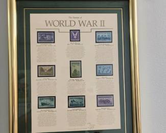 World War 2 Framed Art Decor