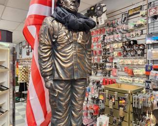 Large Soldier Statue