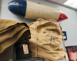 Buoy 48" long (We think) or a device to help keep things afloat. 