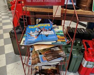 Outdoor and Military related magazines, The Atlanta Journal Magazine Rack