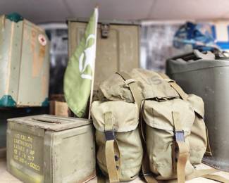 Assortment of Military Surplus Items