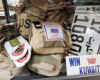 Assortment of Military Surplus Items