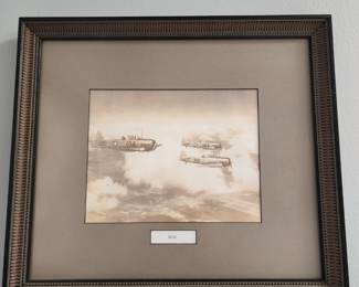 Framed Military Art