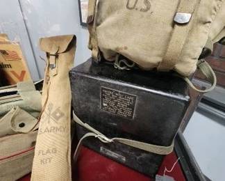Assortment of Military Surplus Items