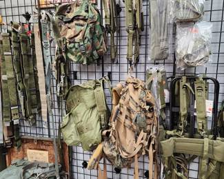 Assortment of Military Surplus Items