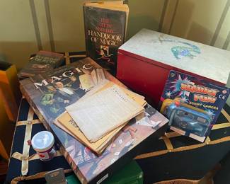Magic table, magic boxes, instructionals