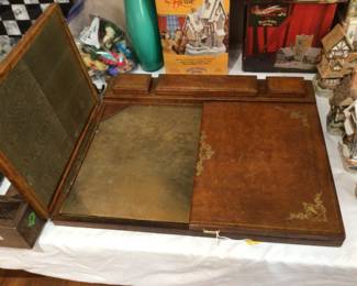 Antique Leather Desk Pad