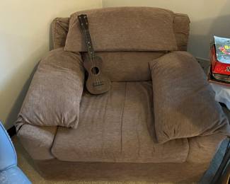 Upholstered armchair