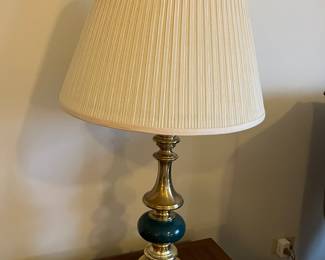 (2) matching table lamps (only one photographed)