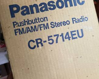 Panasonic car radio 