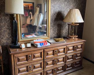 matching dresser with mirror