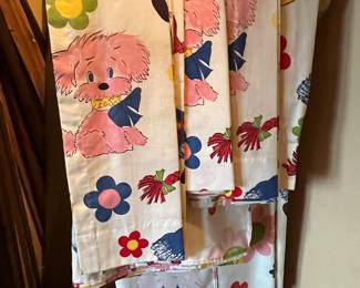 Vintage curtains!