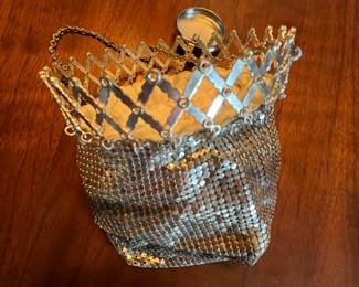 Whiting & Davis mesh purse 