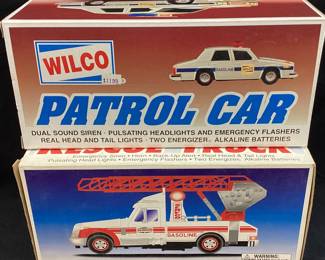 2 WILCO PATROL CAR & SERVCO RESCUE