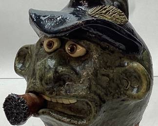 SIGNED BRIAN J. WILSON FACE JUG