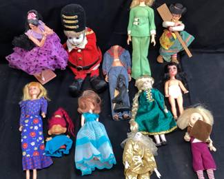 1960s BARBIES, OTHER DOLLS GROUP