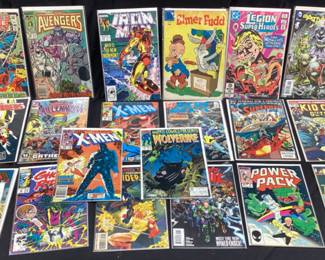 MARVEL & DC COMICS, X-MEN, SPIDERMAN, SUPERMAN,

BATMAN, THE AVENGERS, 