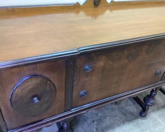 VINTAGE JACOBEAN SIDEBOARD/BUFFET